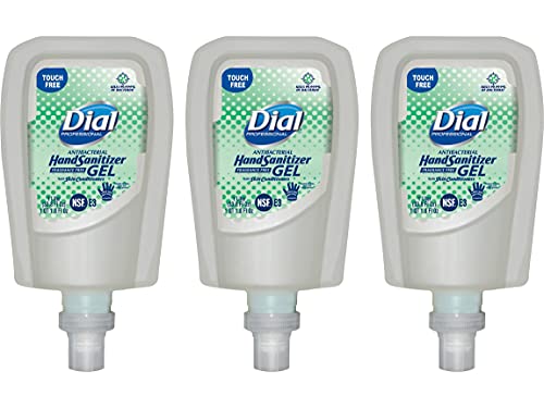Dial DIA19029 Професијата одговара на антибактериски гел за санитација на рацете, полнење, 33,8 fl. Оз.