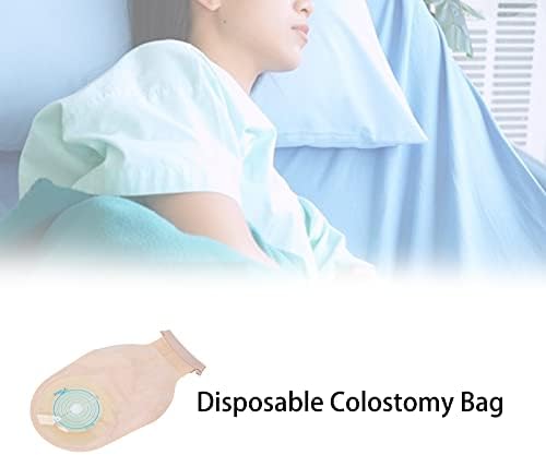 Колостомија торба, торба за остемија со запечатување клип со една парчиња одводлива остомија торбичка Остомија илеостомија Стома за снабдување