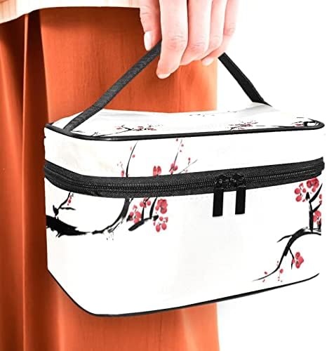 торба за Шминка за Патување јојоамој, Јапонски Пејзаж Во Природа Голема Козметичка Торба Организатор На Шминка Мултифункционални