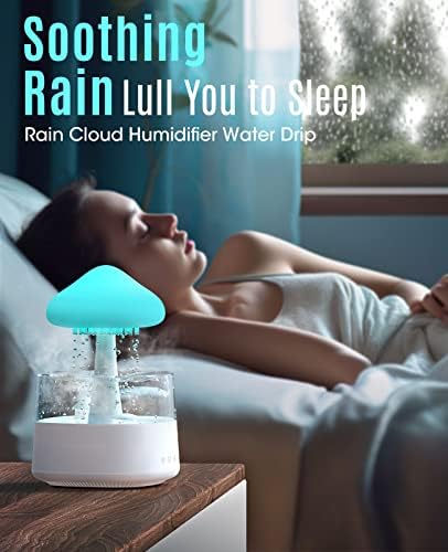 Овластувач на вода од дожд во вода капе, дифузер за облак од дожд, овлажните овластувачи на облак за спиење
