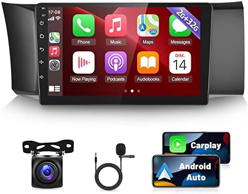 [2+32Г] Автомобилско Радио за Тојота ГТ86/Субару БРЗ 2012 2013 2014 2015 , 9 инчен Андроид 11 Екран На Допир Стерео, Apple