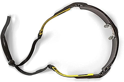 Безбедносни SPG801Cl Безбедносни очила - ANSI Z87.1 Стандарди, отпорни на гребење, завиткајте околу леќи, зафат што не се лизга,