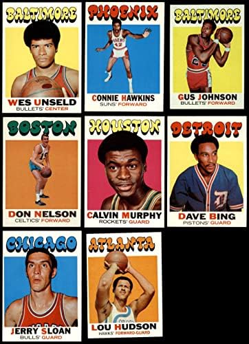 1971-72 Комплетна кошарка Топс Комплетен сет NM+