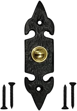 Копче за bellвонче на вратата Акатва - копче за притискање на bellвончето - Ворба за врата - Копчето на вратата на вратата - Копче за рингер на врата - Замена на копчето на