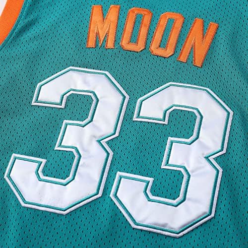 Aniwante Moon 33 Flint Tropics Jersey 90-тина зашиени букви и броеви кошаркарски дресови S-xxxl
