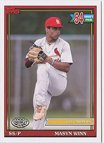 2021 Топс Про деби PD-166 Masyn Winn GCL Cardinals RC RC Rookie Baseball Trading Card