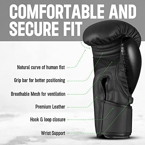 Мавикс боксерски ракавици за мажи и жени | Нетоксични нараквици со тешка торба | За Муај Тајланд, Спаринг, ММА тренинг, удирање на ракавици за