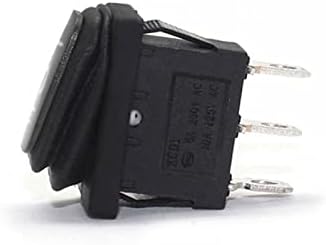 Microswitch KCD1 12V 220V 30A Водоотпорен 3PINS TOGGLE SWITCH ILLIMINED LATCHING 4PINS ON OFF ON INCEUTS MARINE ROCKER SWITCH