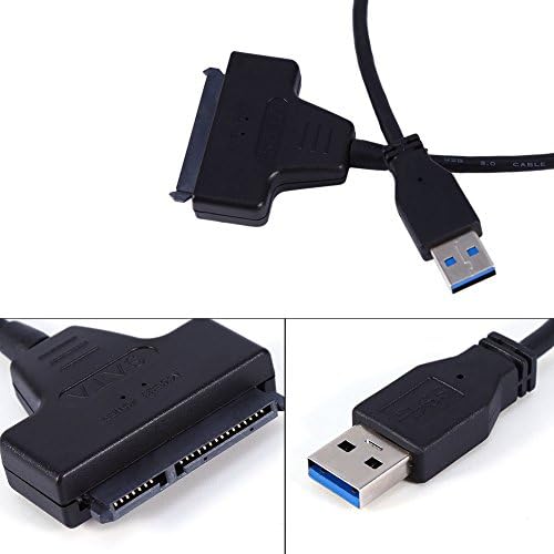 Jopwkuin Адаптер ЗА SDD, USB 3.0 LED Индикатор USB 3.0 До Ssd Хард Диск Адаптер за 98/SE/ME/2000/XP/Vista/7/8/10/