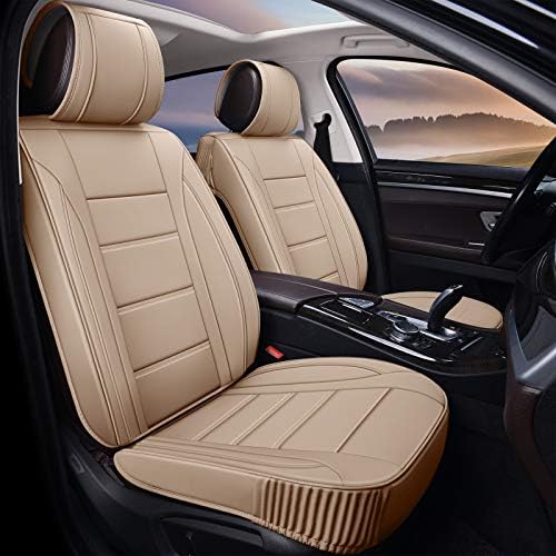 Опфаќа целосен сет на седишта за автомобили Baoll, со автомобилски капаци на седиштата со факс водоотпорна кожа, Leatherette