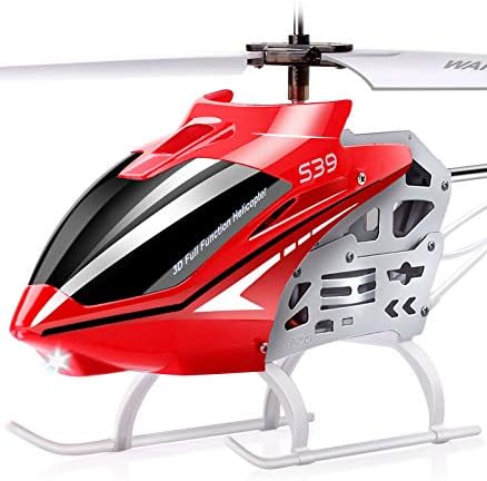 СИМА РЦ Хеликоптер, S39 Авион со 3,5 канали, поголема големина, здрав легура, стабилизатор на жиро и висока и мала брзина, мулти-заштитен дрон