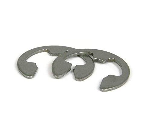 Не'рѓосувачки челик E Snap Rings Задржување на прстени E15SS 5/32 Количина 100