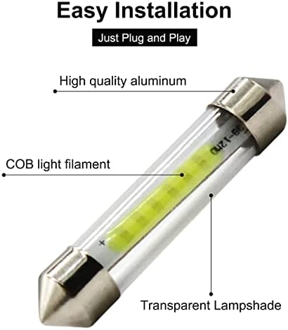 CCBASEBALL 4PCS RV Фрижидер сијалица, DC12V замена RV Frighder Bulbs, супер светла ладилна светлина за внатрешни работи на ладилница