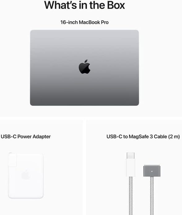 Apple 16-Во Macbook Pro: M2 Max 12-Основен ПРОЦЕСОР 30-основен ГРАФИЧКИ ПРОЦЕСОР 64GB 8TB Простор Греј-Z174001BH