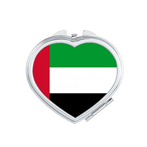 Обединетите Арапски еризираат Национално знаме Азија Огледало за патување во земјава Преносна рачна џебна шминка