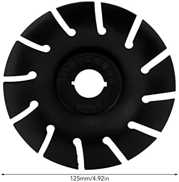 Резба на диск, обликување на тркалото 12t 125 mm трајно за полирање