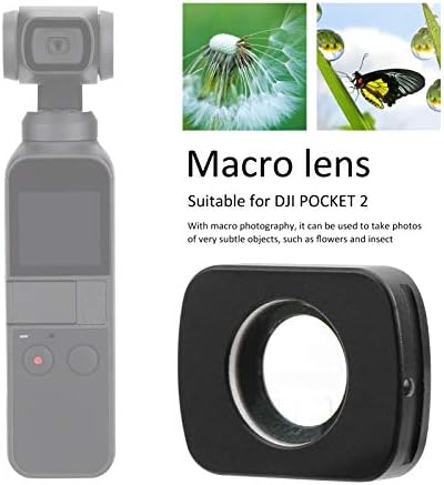 Макро Објектив ЗА Џи Џеб 2, Оптичко Стакло Од Алуминиумска Легура Преносни Додатоци За Камера За Макро Леќи, Магнетна Инсталација
