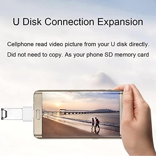 USB-C Femaleенски до USB 3.0 машки адаптер компатибилен со вашиот Samsung SM-G970 мулти употреба Конвертирајќи ги функциите за додавање, како