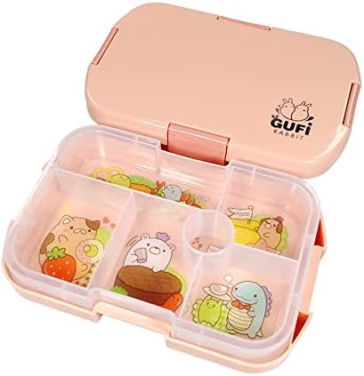 Детска кутија со ориз микробранова печка Студент Бенто кутија Пластична сепарација Преносна училишна кутија за ручек