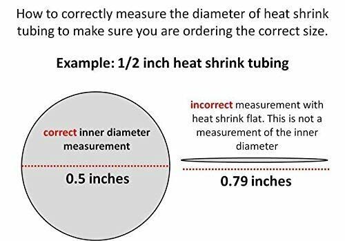 1,5 'ID бела топлинска цевка за намалување на топлината 2: 1 сооднос 1-1/2' завиткан инч/ft/до 40мм лепило поставена топлинска жица што може