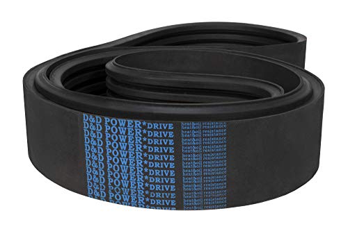 D&D PowerDrive 5V1180/04 Bandoned Belt, 5/8 x 118 OC, 4 лента, гума
