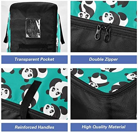 Н / А Торба За Складирање Облека Под Креветот За Јорган-Голем Капацитет Симпатична Торба За Организатори На Панда Од Животни Со Патенти Декорација