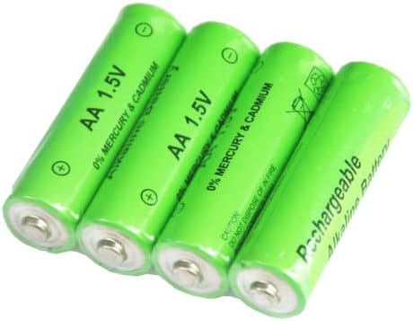 1.5 V Батерија НА Полнење AA1. 5V 4000 mAH Литиум Батерија ЗАМЕНА LED ФАКЕЛ, Тастатура И Глувчето,4 ПАРЧИЊА