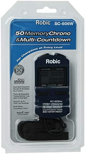 Robic Stop Watches Robic SC-606W 50 Меморија Хроно и одбројување