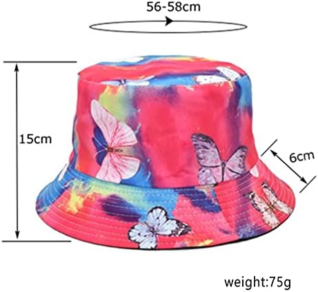 Цветни корпи капи за мажи жени летна мода плажа прилагодлива памучна корпа капа за сонцето капа на отворено