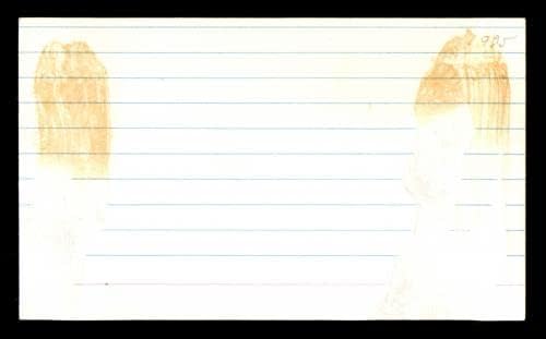 Едвард Кинсела Автограм 3х5 Индекс Картичка Питсбург пиратите 1973 ШКУ 213695-Млб Намалување На Потписи
