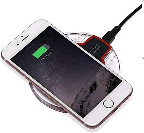 Универзален ЧИ Безжичен Полнач Нов Ултра Тенок Кристал К9 5В БЕЗЖИЧНО Полнење За Мобилни Уреди/Компатибилен Со iPhone Xs MAX/XR/XS
