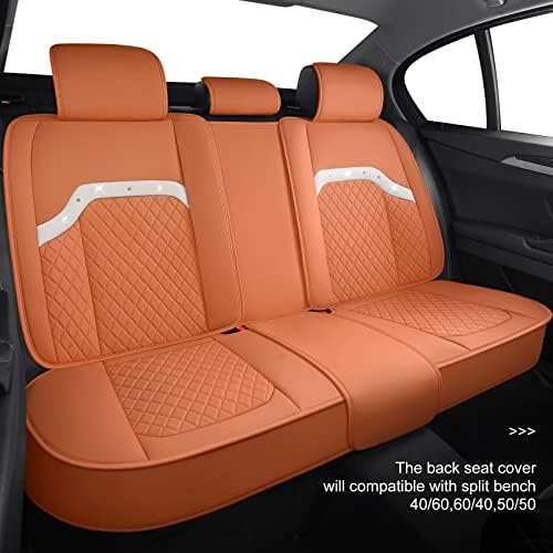Аерксуан Блинг Дијамант за седишта за автомобили за жени за жени девојки водоотпорна кожа Универзална фитла за Toyota rav4 Honda Civic Hyundai