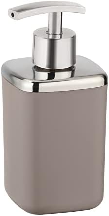 Венко Барселона диспензер за сапун, капацитет: 0,37 л, разнишано, TPE, 7 x 16 x 7 cm, беж, 7 x 16 x 7 cm