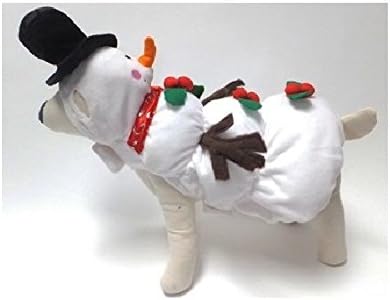 Кученца loveубов со квалитетни костуми за кучиња Снежам Костими ги облекуваат вашите кучиња како замрзнати зимски снежни луѓе