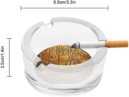 Египетска колекција Египетска античка уметност цигари пушачи стакло пепелници за пепел за таблета за домашни канцеларии