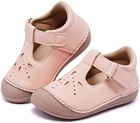 Чевли за фустани за бебиња за бебиња Девојче Девојче Мери Janeејн Чевли новороденче први чевли за одење меки единствени лекари станови балетски