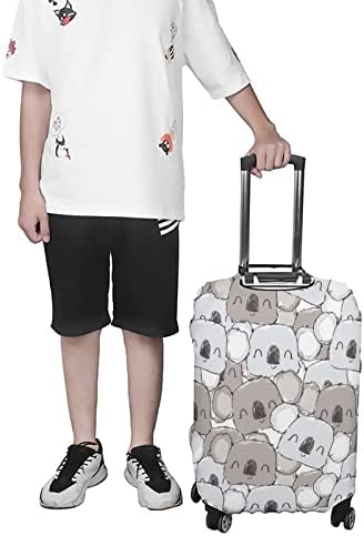Симпатична коала шема за багаж за смешен патнички куфер заштитник куќиште за багаж