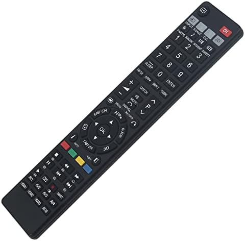 Beyution Replace Remote Control Fit for Hitachi LCD LED HD Smart TV P42T501,P50A402,P42H401,CLE-967,CLU-49101S,CLE-998,CLU-4997S,CLU-4591AV,CLE-957,CLE-984,CLE-966A,