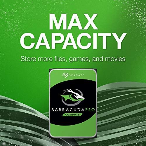 Seagate Barracuda Pro Performance Внатрешен хард диск SATA HDD 6TB 6 GB/S 128MB кеш 3,5-инчи