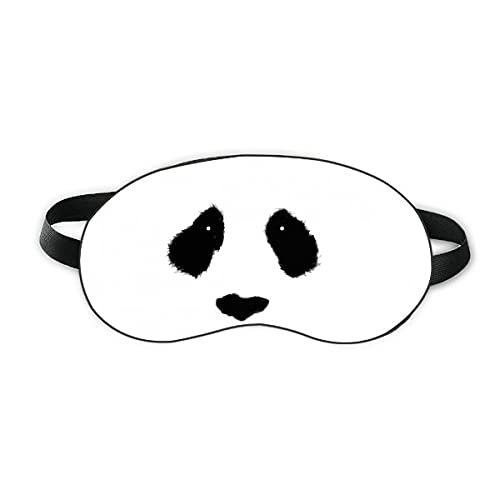 Нацртајте панда за спиење на лицето за очи, мека ноќно слепење на сенката