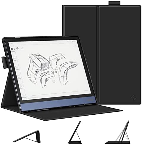 FINTIE СВЕТСКИ СЛУЧАЈ КАКО КОМПАТИМЕТНО СО BOOX Note AIR 2 & BOOX Note AIR 2 PLUS TABLET 10.3 INCH - [FLEX Stand] Мулти -аголен преклопен