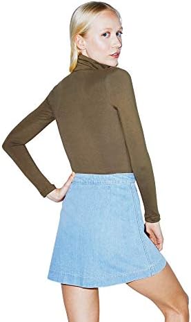 Американско облека за жени со тексас предно мини здолниште со мини-линија