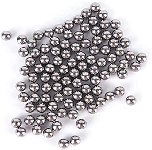 Nianxinn 304 топка од не'рѓосувачки челик, 1,7/1,75/1,8/1,9/2/2.1/2.2/2.6/2.7/2.8mm, прецизна топка од не'рѓосувачки челик, 50 зрна-0,5мм50pcs