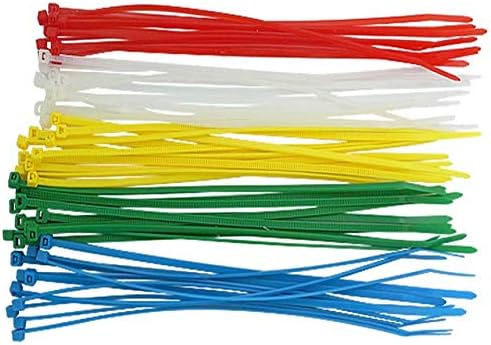 Сид Чен 4 инчен поштенски врски 18lb јачина, најлонски врски со жица од кабел