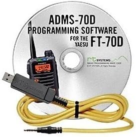 Софтвер за програмирање на RT Systems и USB-57B кабел за Diual Band Digital HT на YAESU FT-70D