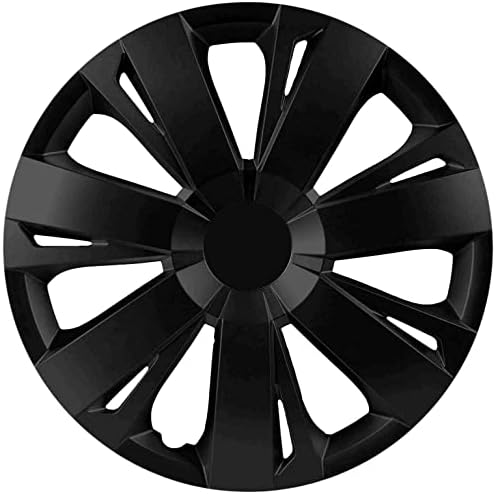 Копри комплет од 4-та тркала од 16 инчи црна Hubcap Snap-on Fit Citroen