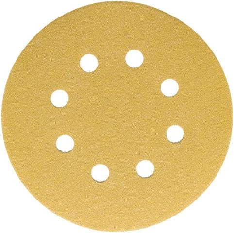 Dura -Gold 5 Дискови за пескарење - 150 решетки, кука и јамка DA Подлога за поддршка и подлога за интерфејс за мека густина