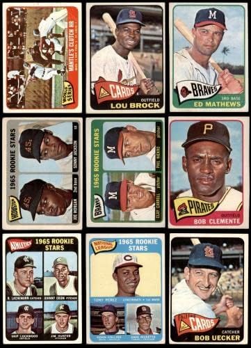 1965 Топс Бејзбол комплетен сет 2.5 - ГД+ - Комплетни комплети за бејзбол