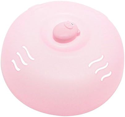 MSC International Joie Oine Plastic Pig Microwave Plate Cover, 26.035x26.035x8,89 см, розова