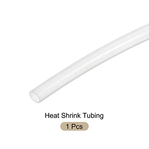 Цевче за намалување на топлината на топлина 2: 1 кабелска цевка за ракави, [за заштита на електрична изолација] - 2мм диа/10м/чиста